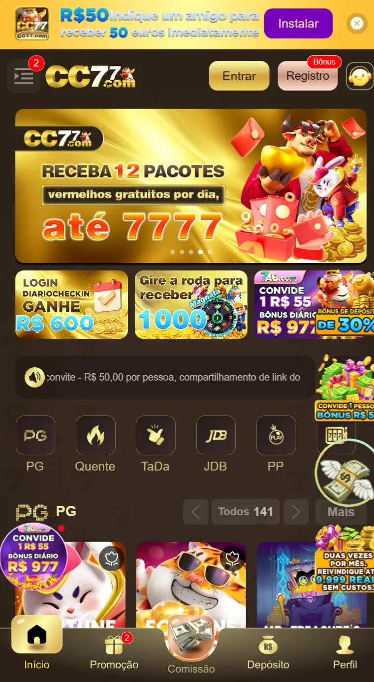 cc77 Escolha agora cassino mobile em reais seguro Teste Hoje